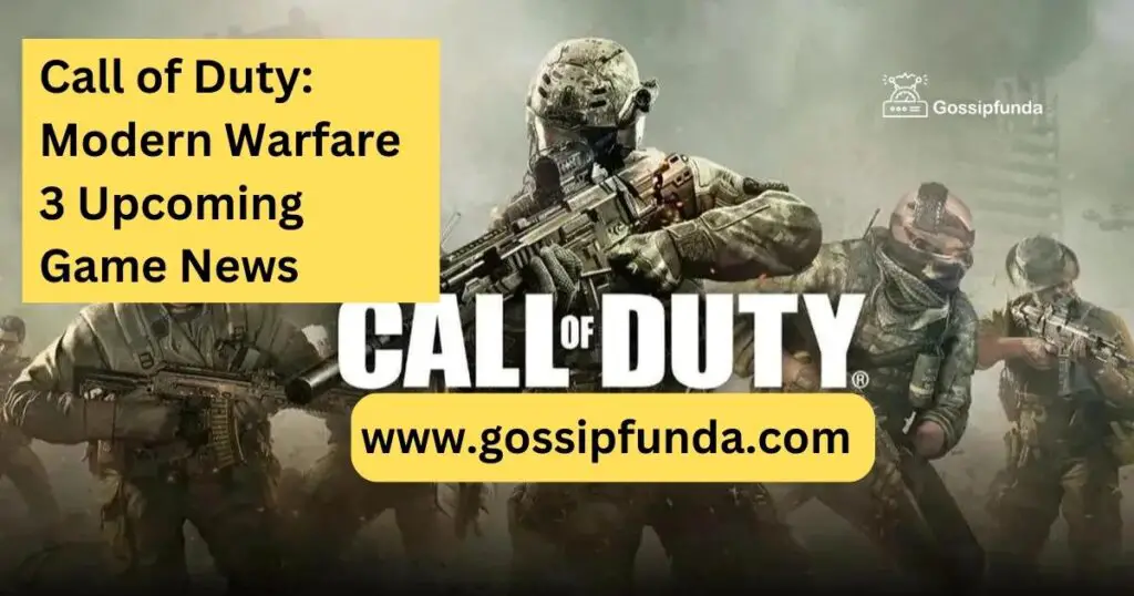 Call of Duty: Modern Warfare 3 Upcoming Game News