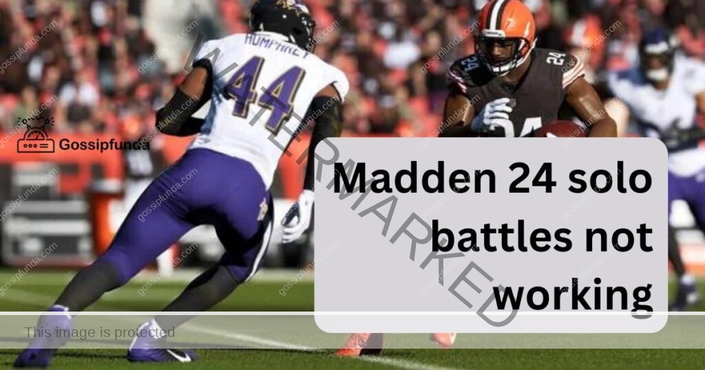 Madden 24 solo battles not working