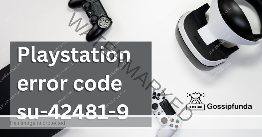 Playstation error code su-42481-9