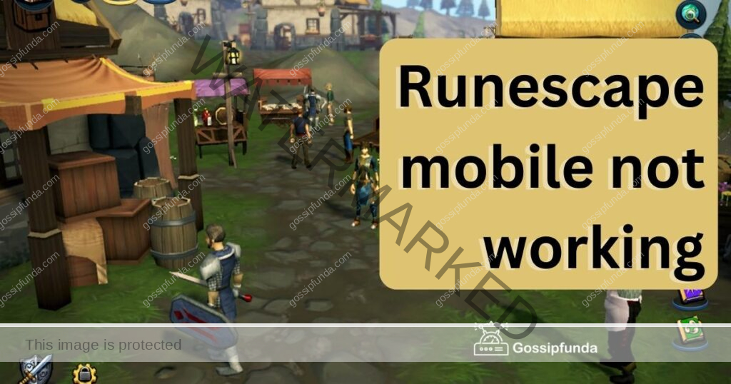 Runescape mobile not working