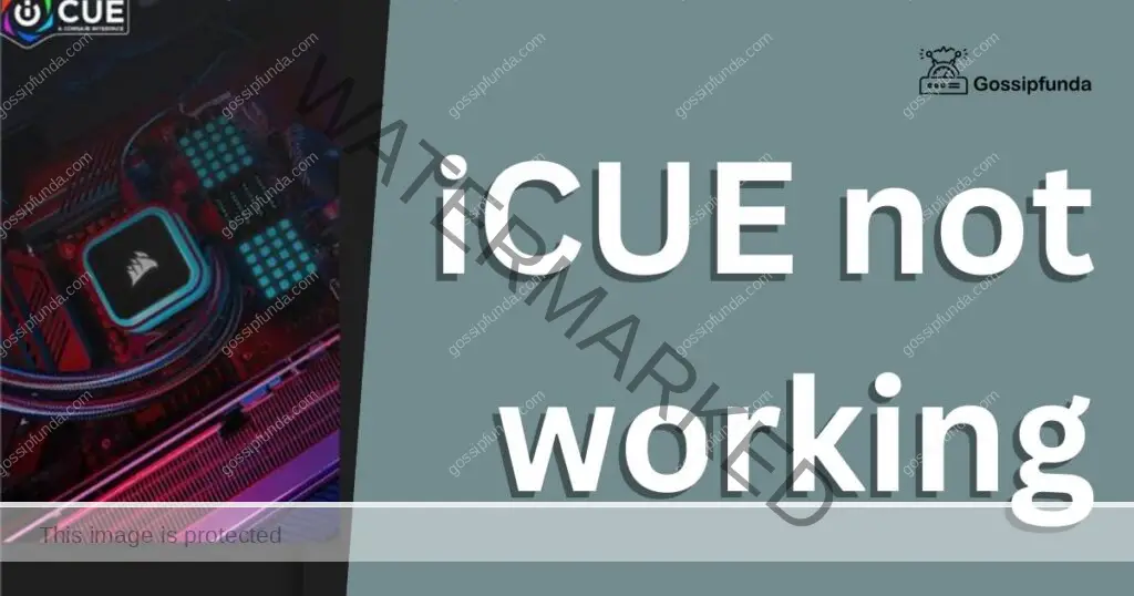 iCUE not working