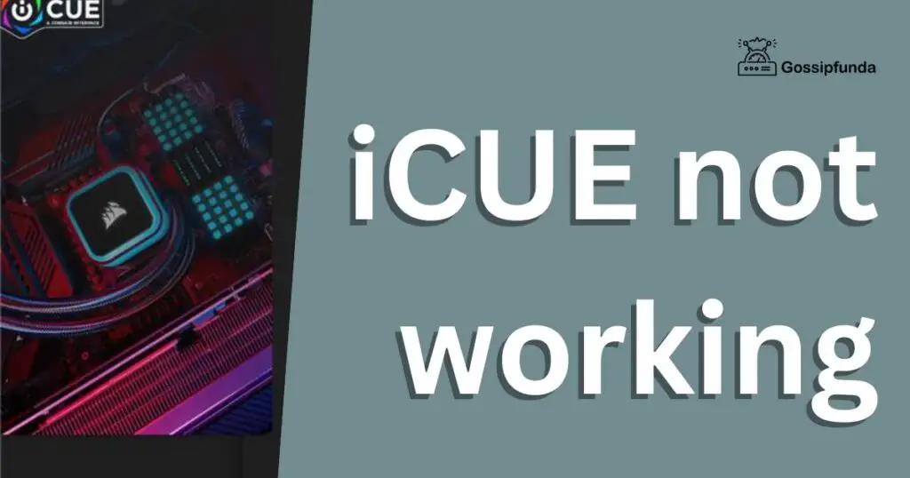 iCUE not working