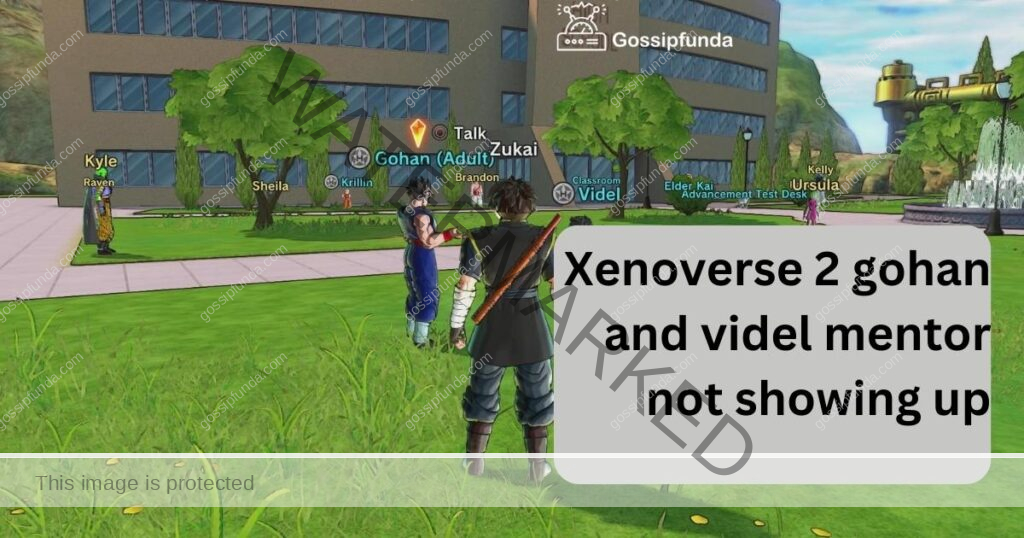 Xenoverse 2 gohan and videl mentor not showing up