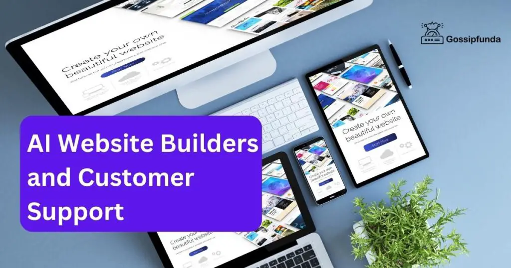 AI Website Builders and Customer Support