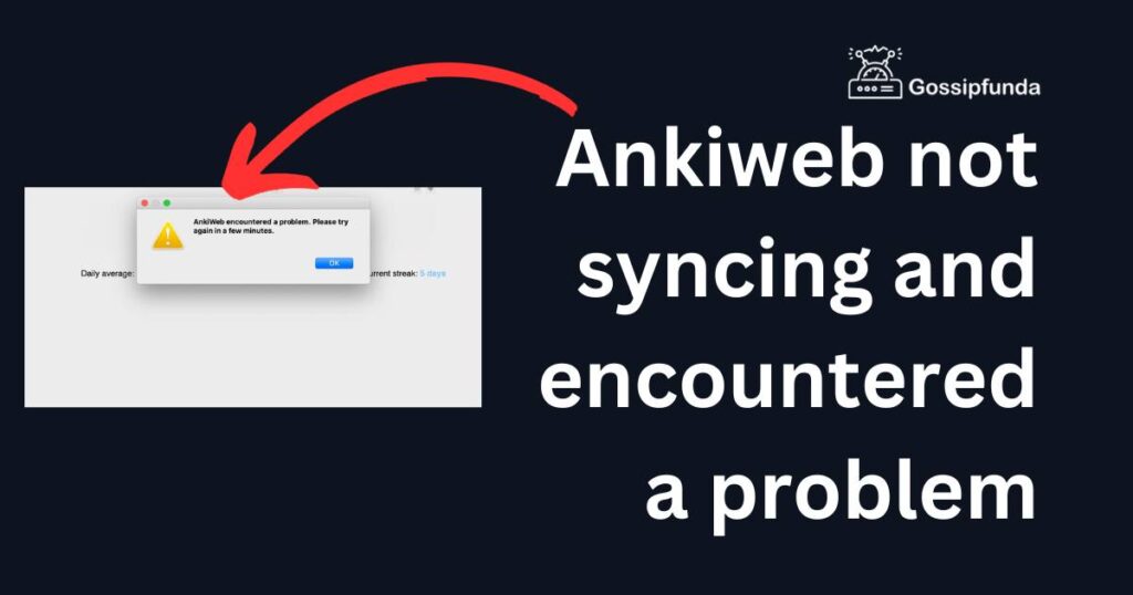 Ankiweb not syncing and encountered a problem