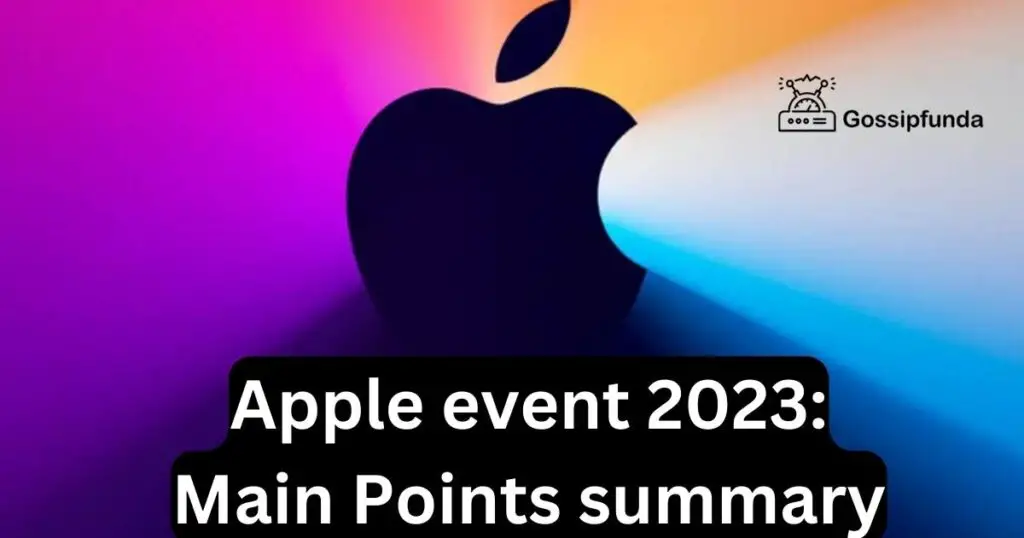 Apple event 2023