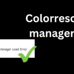 Colorresource manager load error