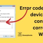 Error code 1