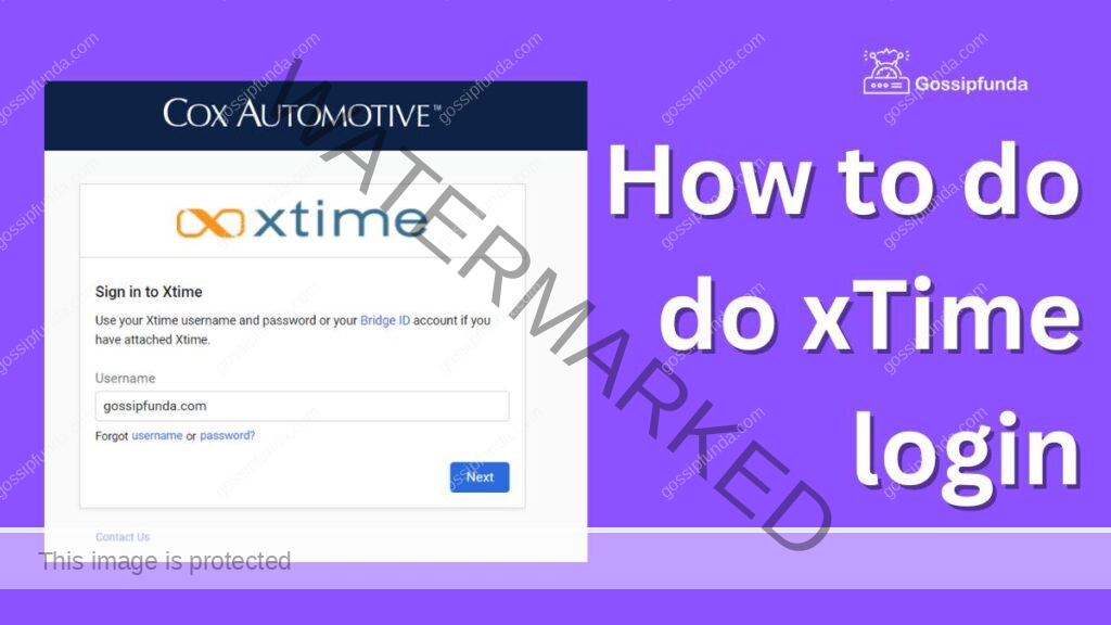 How to do do xTime login