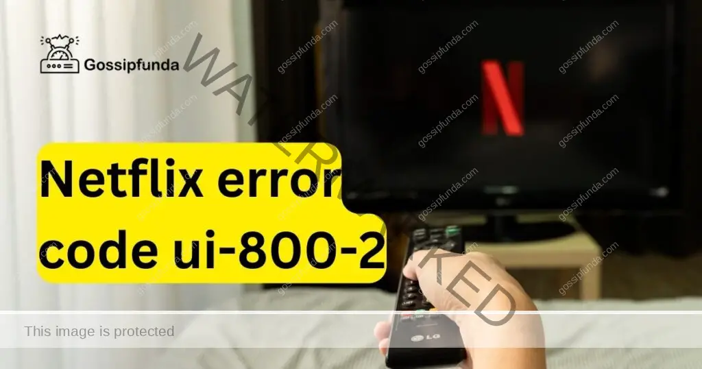 Netflix error code ui-800-2