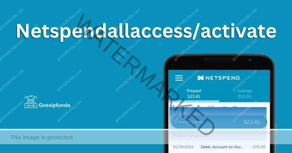 Netspendallaccess/activate