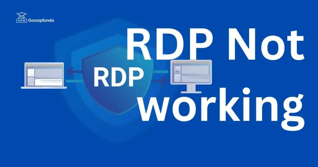 RDP Not working