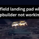 Starfield landing pad with shipbuilder not working