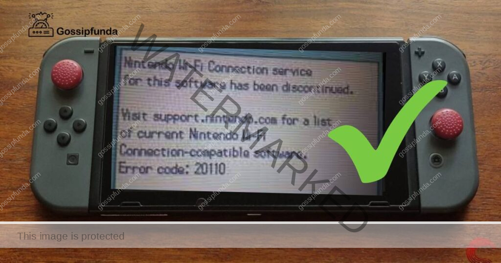 Support Nintendo com error code 20110