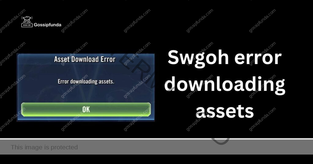 Swgoh error downloading assets