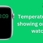 Temperature not showing on apple watch