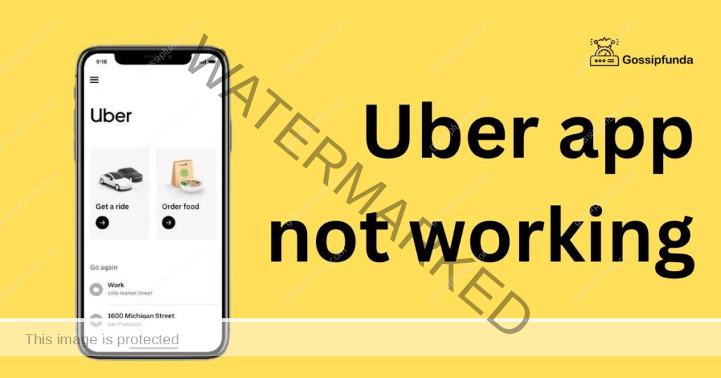 Uber app not working