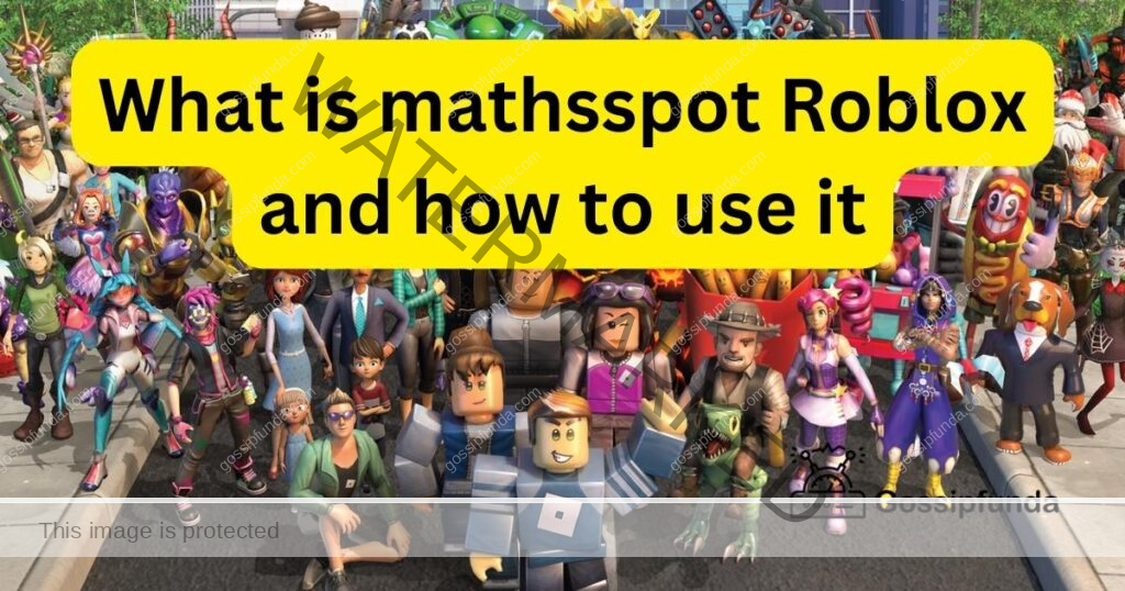 What is mathsspot Roblox and how to use it