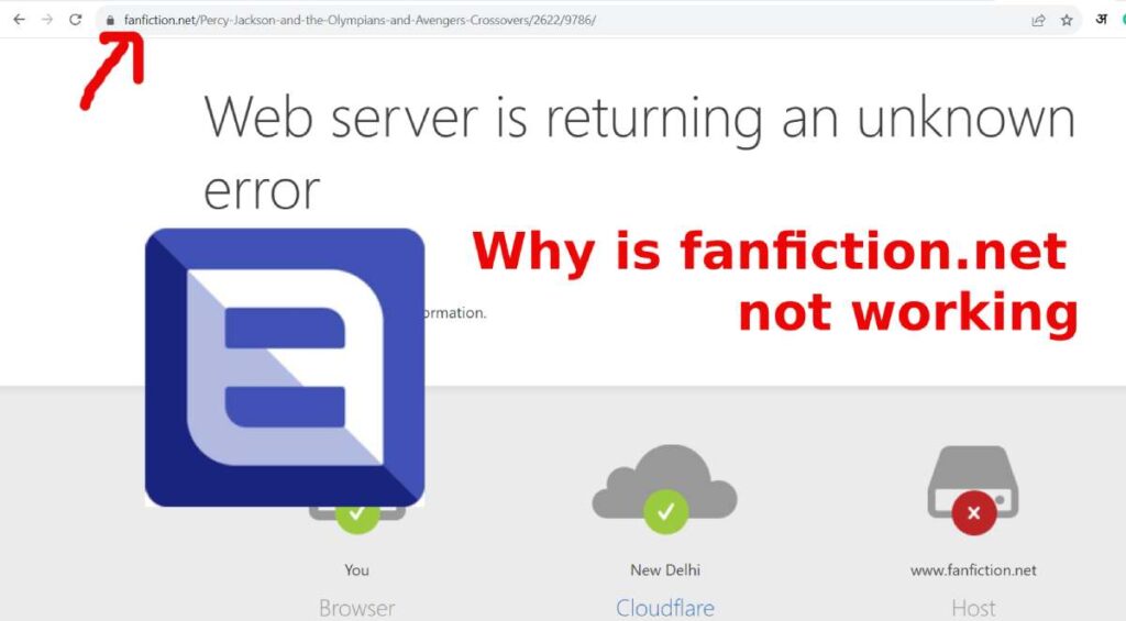 Why is fanfiction.net not working