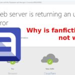 Why is fanfiction.net not working