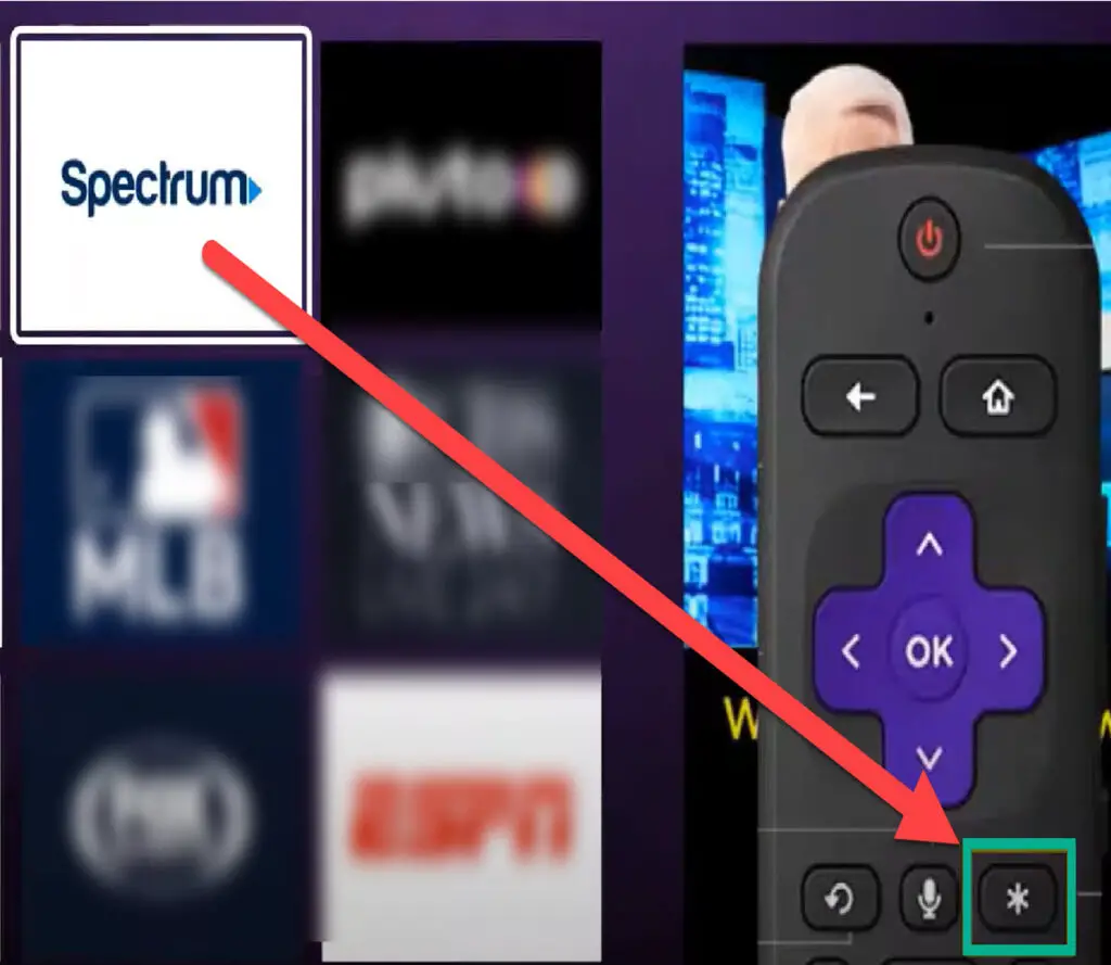 navigate to the Spectrum App