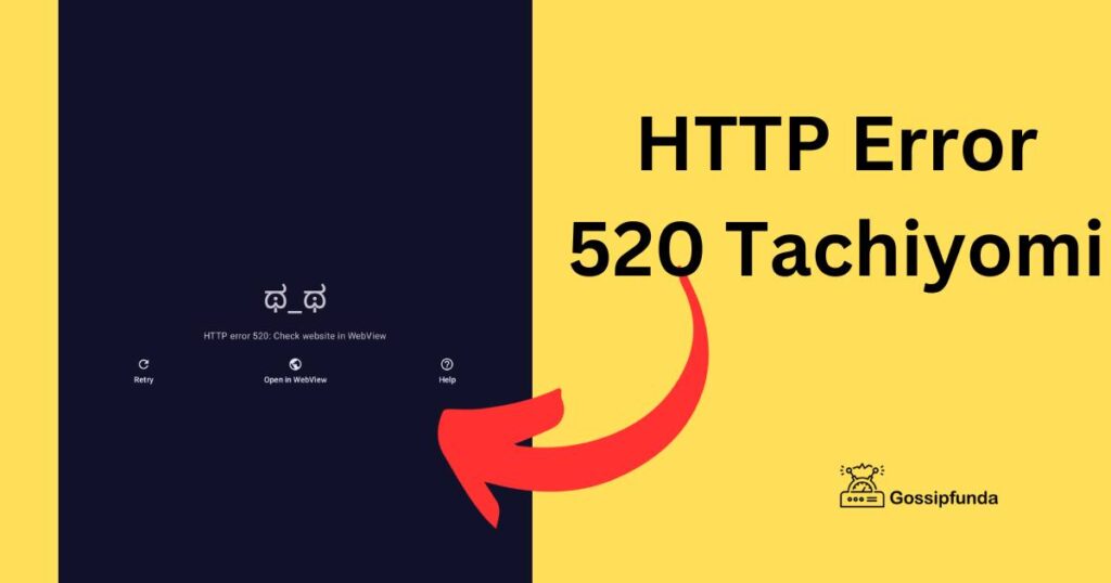 HTTP Error 520 Tachiyomi