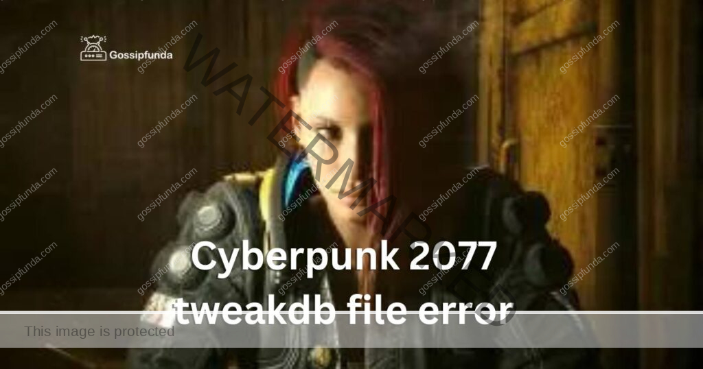 Cyberpunk 2077 tweakdb file error