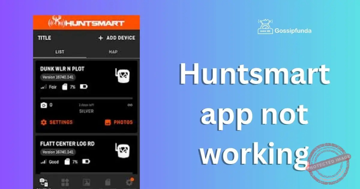 Huntsmart app not working Gossipfunda