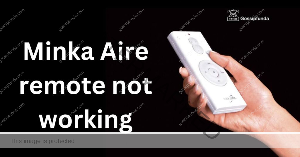 Minka Aire remote not working