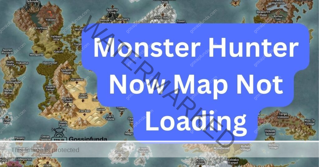 Monster Hunter Now Map Not Loading