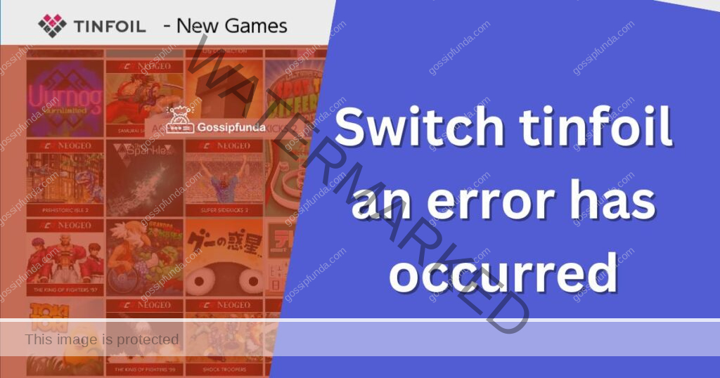 Switch tinfoil an error has occurred