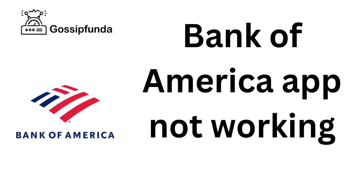 bank of america app face id not working