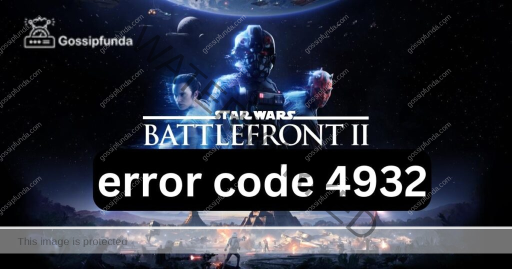 Battlefront 2 error code 4932