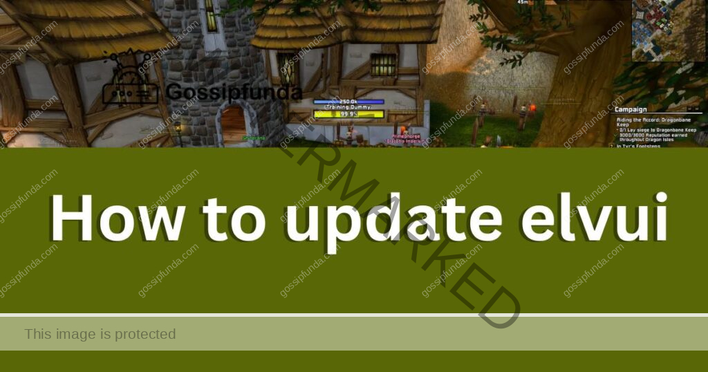 How to update elvui