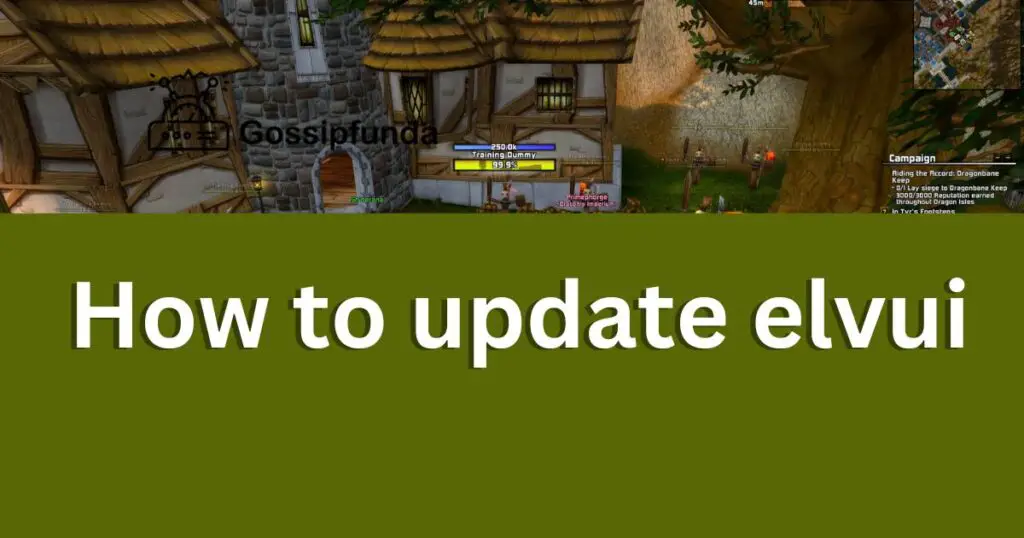 How to update elvui