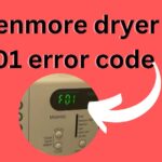 Kenmore dryer f01 error code