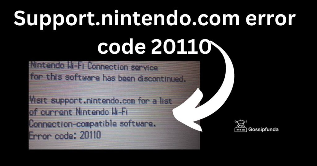 support.nintendo.com error code 20110