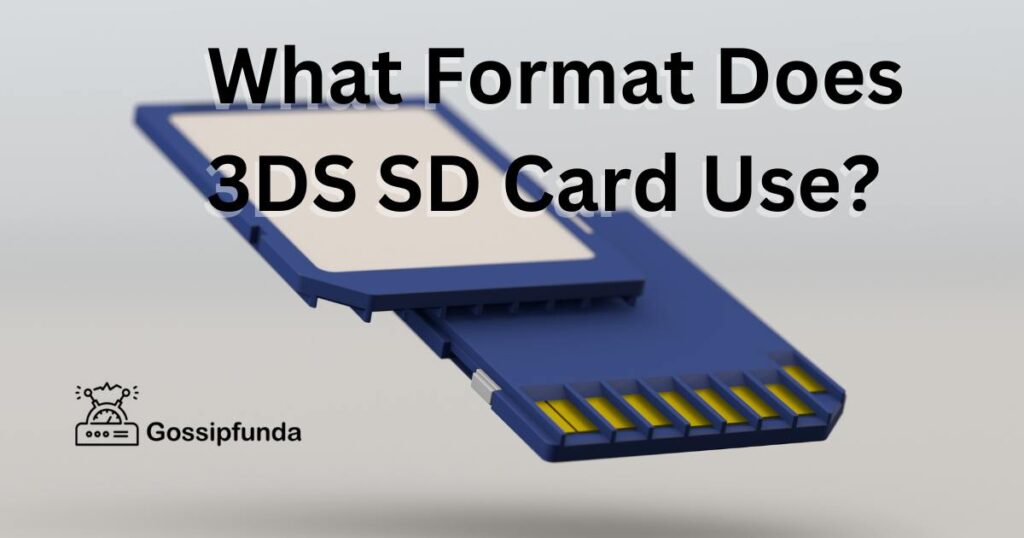 What Format Does 3DS SD Card Use
