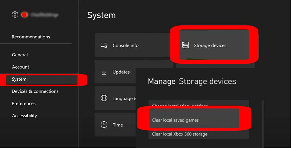 Clearing Local Save Data