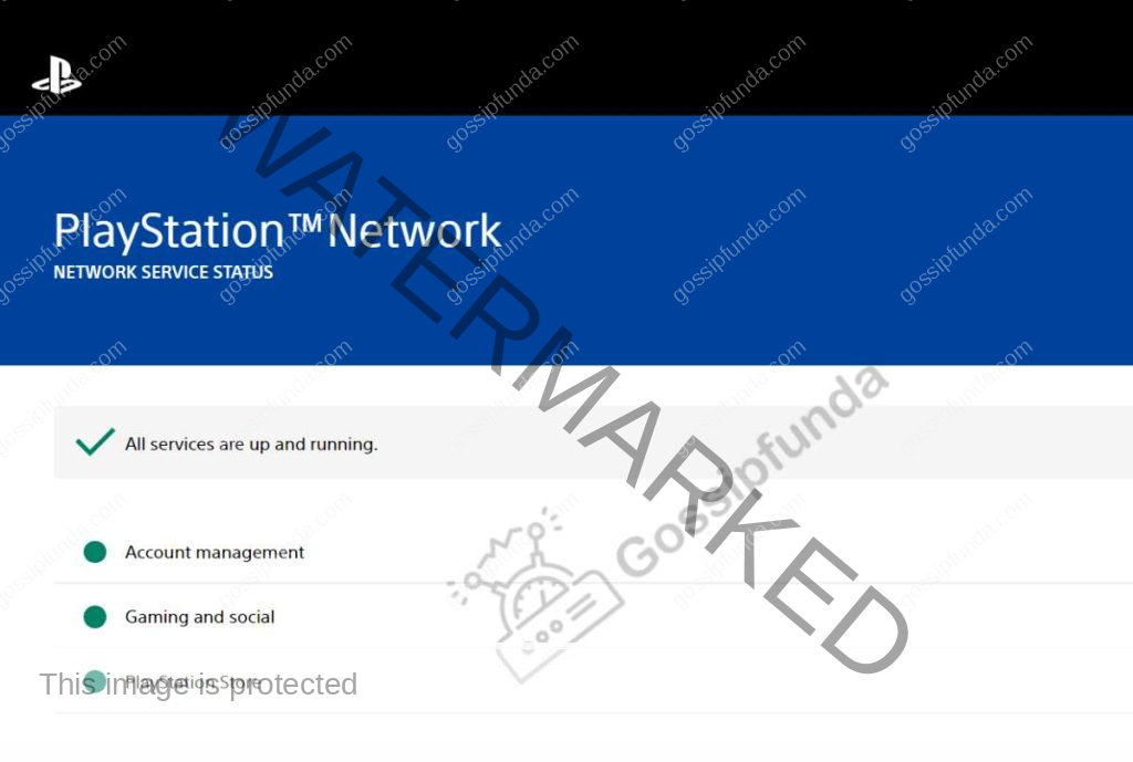 PlayStation Network (PSN) Server Status