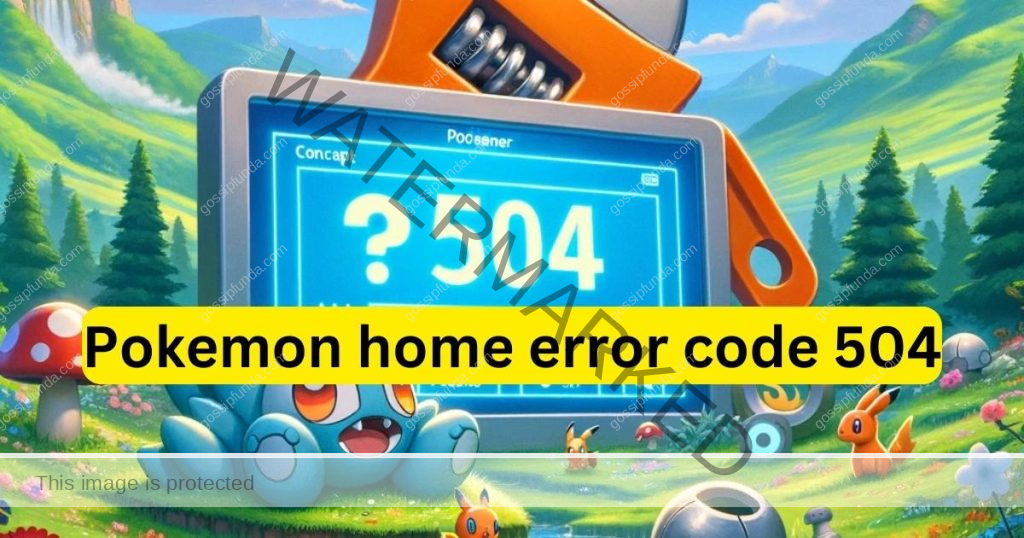 Pokemon home error code 504