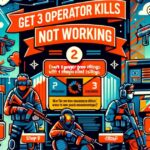 Get 3 operator kills with 1 magazine not working