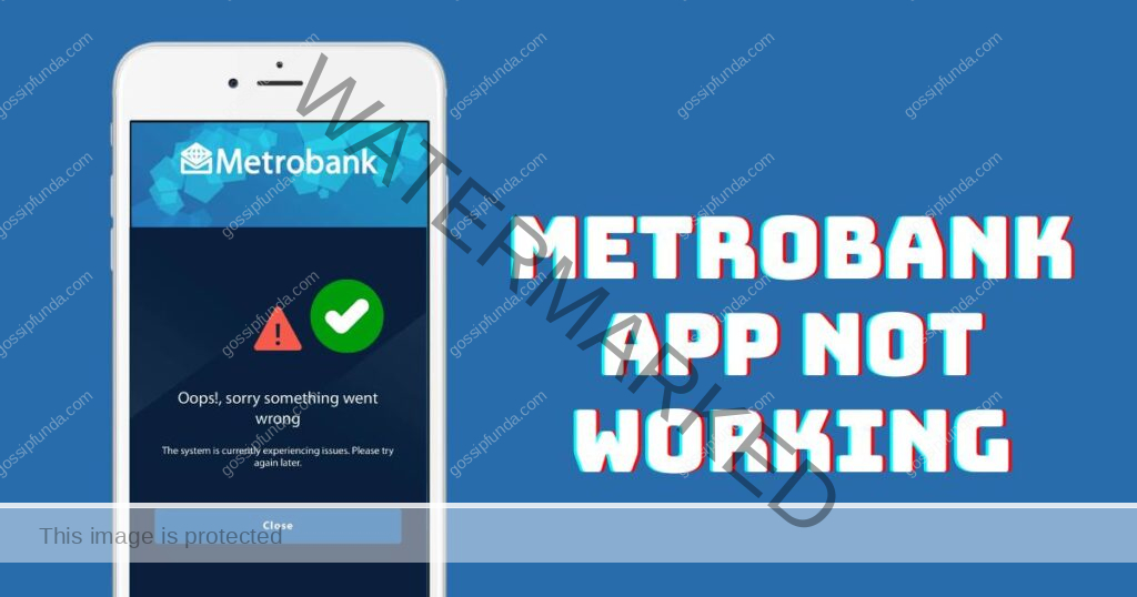 Metrobank app not working
