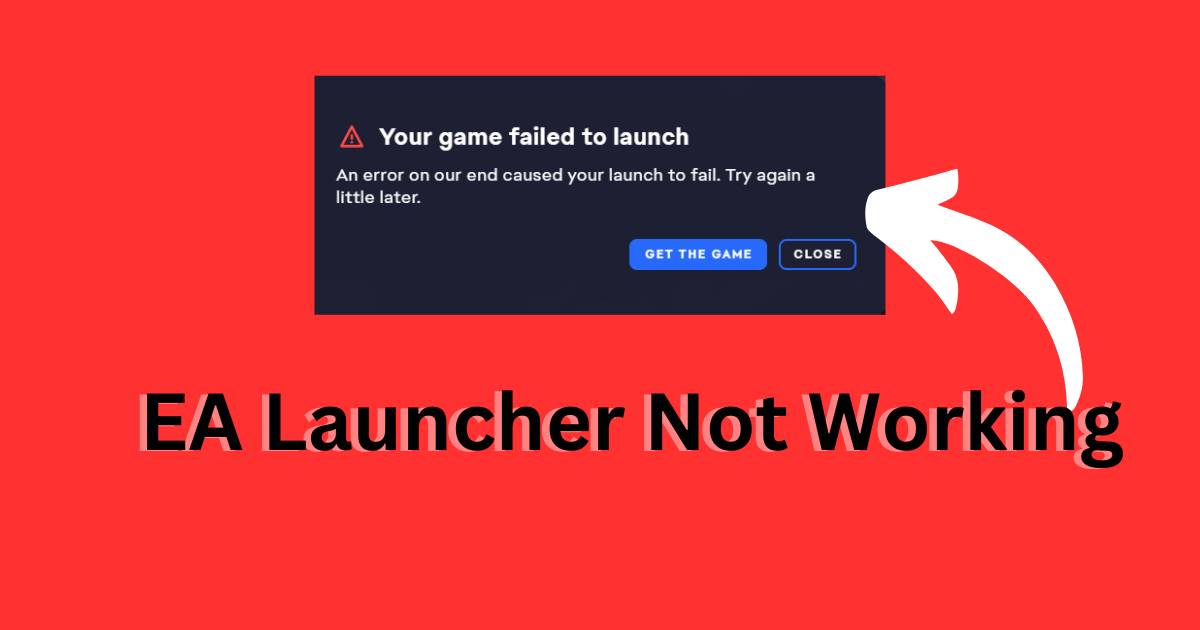 ea launcher not working 2024